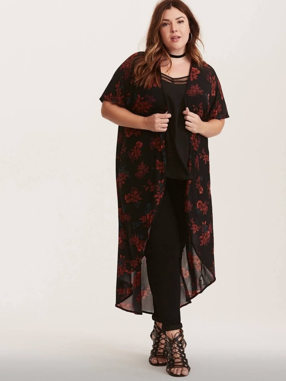 Torrid Floral Kimomo